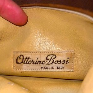 Ottorino Bossi Vintage handmade leather boots